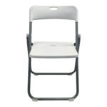 Folding chair Edison white 38x49x73cm - Image 4