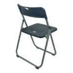 Folding chair Edison black 38x49x73cm - Image 2