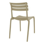 Stackable chair Almea pp cappuccino 42.5x55.5x82cm - Image 2