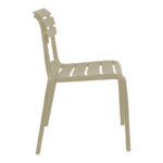 Stackable chair Almea pp cappuccino 42.5x55.5x82cm - Image 3