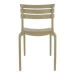 Stackable chair Almea pp cappuccino 42.5x55.5x82cm - Image 5