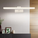 Wall light Debiwen led metal in white color 60x10x6cm - Image 2