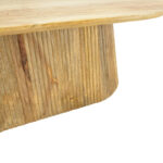 Aithra coffee table, solid mango wood in natural shade, 120x60x42cm - Слика 6