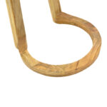 Side table Kallos solid mango wood in natural shade 45x45x60cm - Слика 6