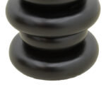 Side table Circena solid mango wood black D40x45cm - Image 4