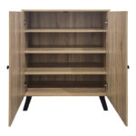 Shoe rack-cabinet Cathi sonoma 80x34x95cm - Image 2