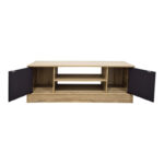 Sasa TV cabinet sonoma-anthracite 120x35x41.5cm - Image 2