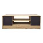 Sasa TV cabinet sonoma-anthracite 120x35x41.5cm - Image 4