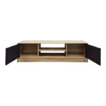 Sasa TV cabinet sonoma-anthracite 150x35x41.5cm - Image 2