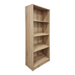 Kendy bookcase sonoma 60x30x167cm - Image 2