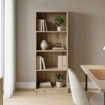 Kendy bookcase sonoma 60x30x167cm