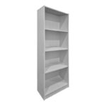 Kendy bookcase white 60x30x167cm - Image 2