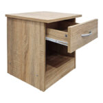 Bedy bedside table sonoma 40x34x42cm - Image 2