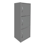 Soline column cabinet light grey 40x34.5x90.5cm