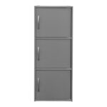 Soline column cabinet light grey 40x34.5x90.5cm - Image 3