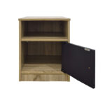 Lenea bedside table sonoma-anthracite 40x40x50cm - Image 2