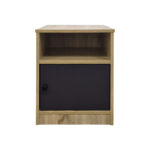 Lenea bedside table sonoma-anthracite 40x40x50cm - Image 3