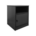 Lenea bedside table anthracite 40x40x50cm