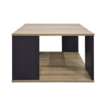 Zelegan coffee table sonoma-anthracite 60x60x39cm - Image 3