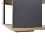 Zelegan coffee table sonoma-anthracite 60x60x39cm - Image 4