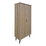 Oufelia shoe cabinet sonoma 60x32.5x134.5cm - Image 3