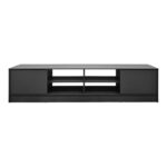 Tivia TV cabinet sonoma-anthracite 180x35x41.5cm - Image 4