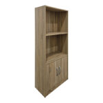 Tekaro bookcase sonoma 60x30x120cm - Image 2
