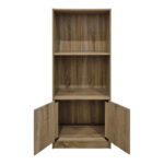 Tekaro bookcase sonoma 60x30x120cm - Image 3