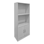 Tekaro bookcase white 60x30x120cm - Image 2