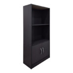 Tekaro bookcase anthracite 60x30x120cm - Image 2