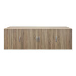Alvia four-leaf wardrobe loft sonoma 200x51x60cm - Image 3