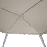 Gazebo metal frame - beige fabric 3x3m - Image 5