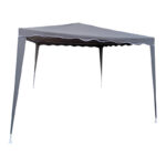 Gazebo metal frame - anthracite fabric 3x3m