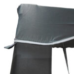 Gazebo metal frame - anthracite fabric 3x3m - Image 5