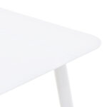 Vista aluminum table in white shade 150x80x72cm - Image 4