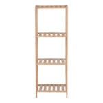 Floor shelf Zendia fir wood in natural color 35x30x100cm - Image 3