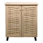 Shoe cabinet Mantam 12 pairs sonoma 78x34x87cm - Image 4
