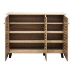 Shoe cabinet Mantam 16 pairs sonoma 115.5x34x87cm - Слика 5