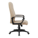 Roby pu cappuccino manager's office chair 60x70x102-110cm - Слика 3