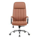 Morales pu brown manager's office chair 60x70x118-124cm - Слика 4
