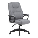 Kamora director's office chair, anthracite fabric, 66x67x103-111cm