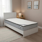 Bed with mattress Athos-Perfecto white 90x190cm