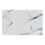 Table top Solace Werzalit white marble 120x80cm thickness 35mm