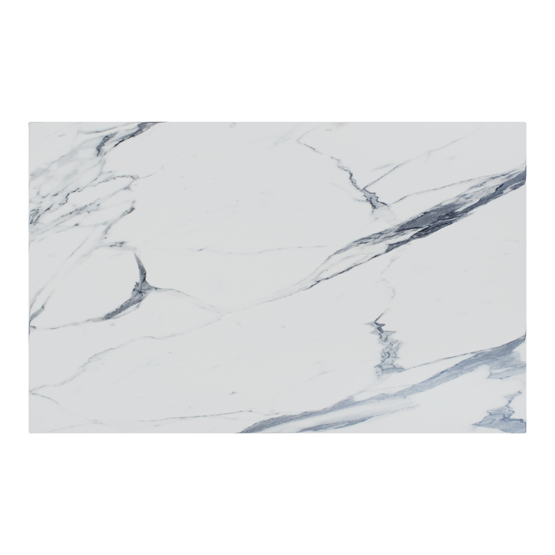 215-000061 Table top Solace Werzalit white marble 120x80cm thickness 35mm - Слика 1