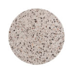 Table top Mala Werzalit gray beige Φ60cm, 25mm thick