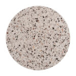 Table top Mala Werzalit gray beige Φ70cm, 25mm thick