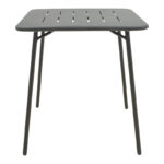 Table Moraja black metal 70x70x73cm - Image 2