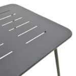 Table Moraja black metal 70x70x73cm - Image 3