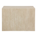 Side tables set 2pcs Coffina mdf in travertine look - Image 5