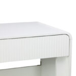 Console table Zaplen mdf in white color 110x38x75cm - Image 5